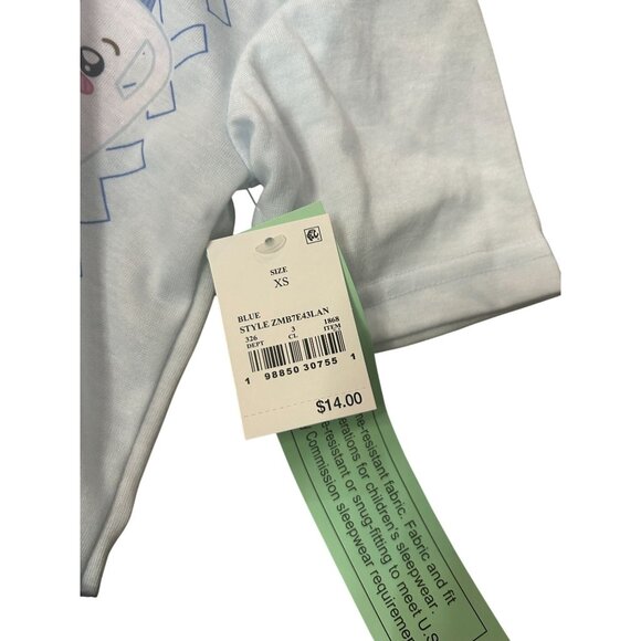 NWT Boys' Lankybox 2pc Pajama Set - Blue XS - Picture 3 of 3